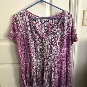 Style & Co casual blouse 2X